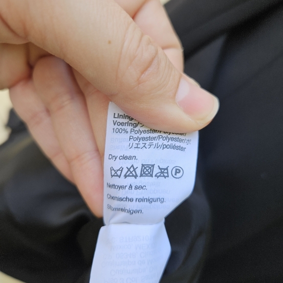 J. Crew 365 French Girl collarless double breasted black blazer size 10 - Picture 6 of 8